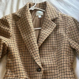 Vintage houndstooth blazer